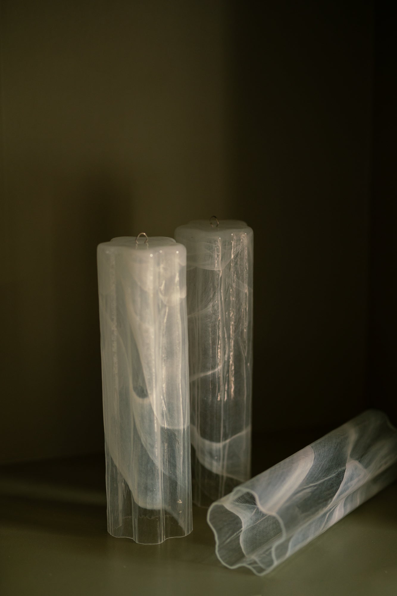 Wall light Tubes - alabaster white