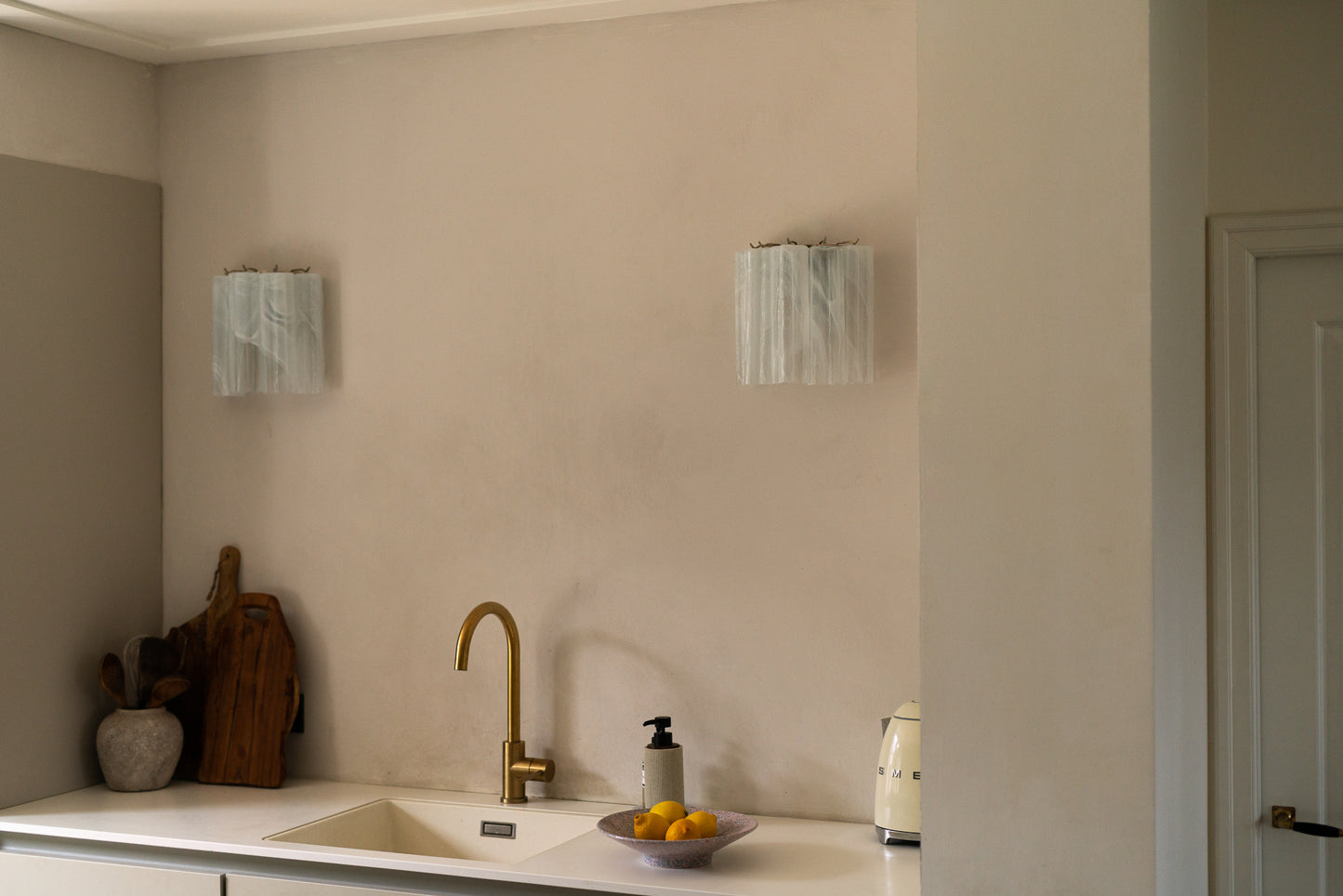 Wall light Tubes - alabaster white