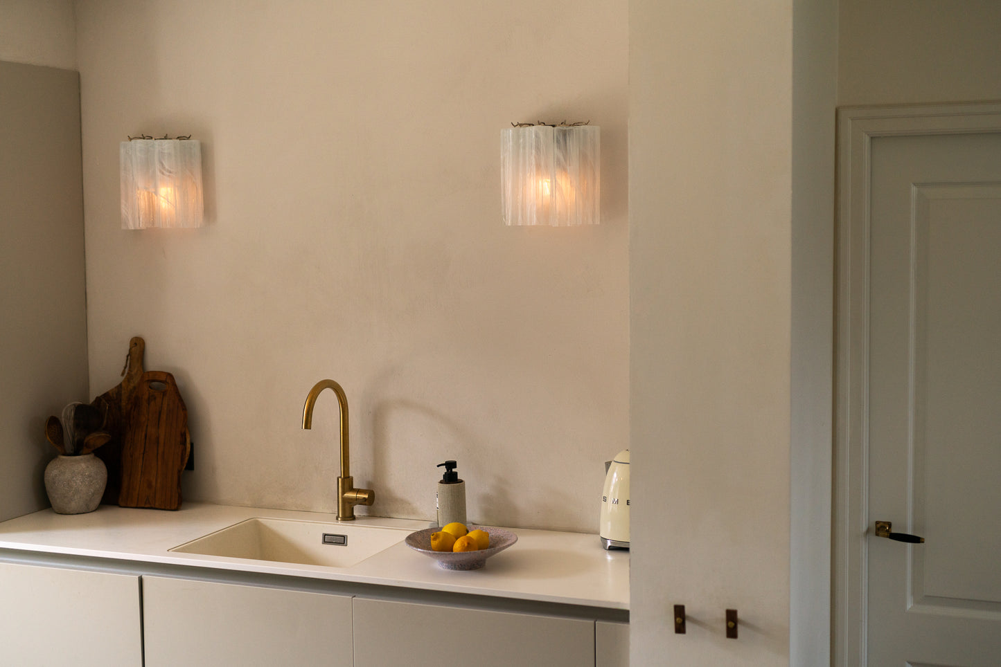 Wall light Tubes - alabaster white